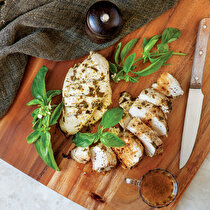 Fesleğen Soslu Tavuk