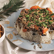 Kestaneli Etli Pilav