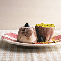 Fıstıklı Donmuş Cheesecake