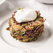 Vişneli Bademli Taze Fasulye