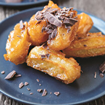 Çikolata Serpmeli Tulumba