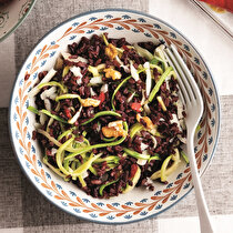 Kabaklı Siyah Pirinç Yemeği