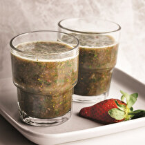 Çilekli Yeşil Soda