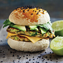 Sebze Köfteli Burger