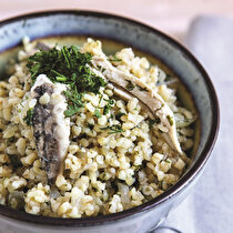 Hamsili Bulgur Pilavı