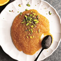 Portakal Kabuklu İrmik Tatlısı