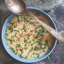 Tavuk Suyuna Patates Çorbası