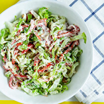 Közlenmiş Biberli Salata