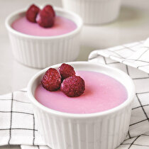 Frambuazlı Puding