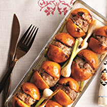 Fırında Taze Sarımsaklı Yeni Dünya Kebabı