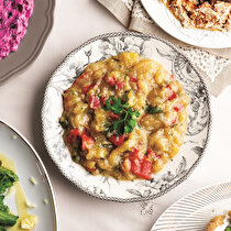 Közlenmiş Patlıcanlı Salata