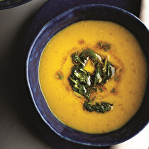 Taze Naneli Mercimek Çorbası