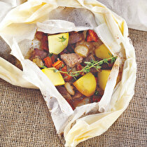 Kağıtta Sebzeli Kış Kebabı