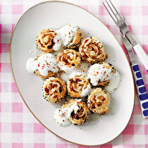 Tavuklu Milföylü Rulo Börek