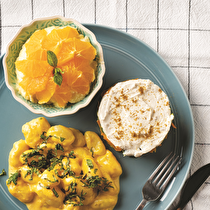 Portakallı Hafif Muhallebi