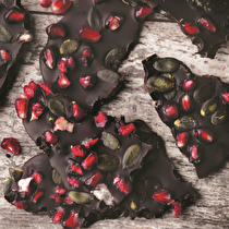 Kabak Çekirdekli Narlı Bitter Çikolata