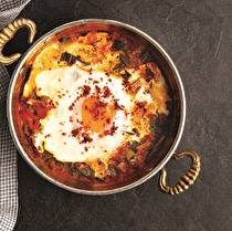 Domatesli Çirişli Yumurta