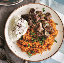 Dana Kuşbaşılı Bulgur Pilavı