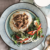 Kuşbaşılı Şehriye Pilavı