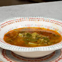 Mercimekli Semizotu Çorbası