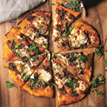 Kavurmalı Pizza