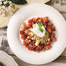 Tereyağında Çilek Sote