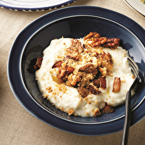 Tereyağında Elma Soslu Muhallebi