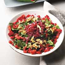 Narlı Taze Ispanak Salatası