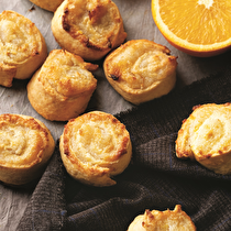 Tart Hamurundan Portakal Dolgulu Kurabiye