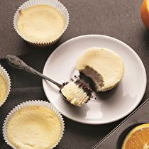 Bisküvili Portakallı Cheesecake