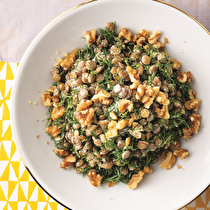 Yoğurtlu Yeşil Mercimek Salatası