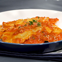 Köz Patlıcanlı Ravioli