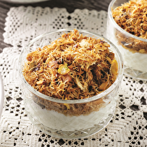 Çıtır Kadayıflı Muhallebi