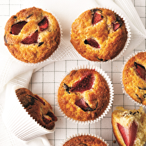 Çilekli Muffin