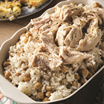 Nohutlu Tavuklu Pilav