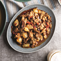 Fırında Sebzeli Kuzu Sote