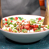 Çilekli Semizotu Salatası