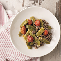 Kıymalı Taze Fasulye Yemeği