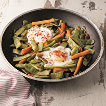 Yumurtalı Fasulye Kavurması