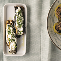 Fırın Patlıcanlı Yoğurtlu Meze