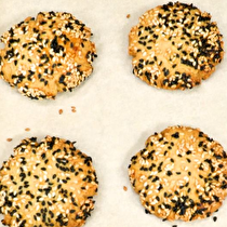 Mahlepli Susamlı Kurabiye