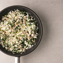 Taze Otlu Basmati Pilav