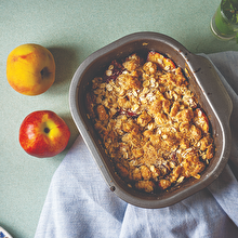 Meyveli Yulaflı Crumble