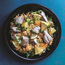Kinoalı Haşhaşlı Palamut Salatası