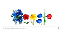 Google'dan bahara özel doodle