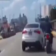 Bu da Panama'da yol kavgası!