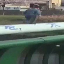 Yaşlı adamın ölüme meydan okuma anı