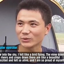 Evinin garajında helikopter üretti