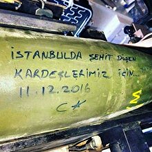 Teröristlere imzalı bomba