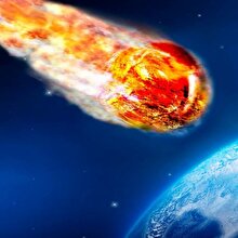 Amerika'ya düşen meteor an be an görüntülendi